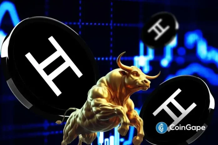 Hedera (HBAR) price has surged over 10% in the past 24 hours, attracting strong bullish interest. The cryptocurrency currently has a price of over $0.1450, indicating a breakout following the formation of several bullish reversal patterns. As the process gains momentum, the bulls appear to be about to make a big move. Technical indicators are
The post <a href="https://coingape.com/markets/hedera-price-set-for-explosive-30-rally-as-bulls-trigger-breakout/">Hedera Price Set for Explosive 30% Rally as Bulls Trigger Breakout</a> appeared first on <a href="https://coingape.com/">CoinGape</a>.