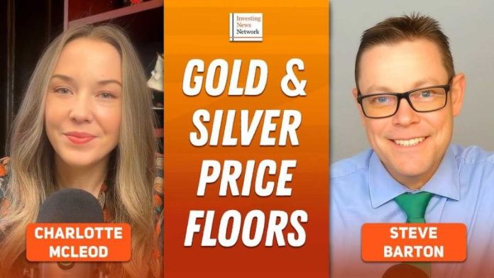 <strong>Steve Barton, host of In It To Win It, weighs in on the pullback in gold and silver prices, sharing where the floors could be for both precious metals. </strong>
In his view, the correction is healthy and will lead to higher levels in the future.
<strong>Securities Disclosure: I, Charlotte McLeod, hold no direct investment interest in any company mentioned in this article.</strong>
This post appeared first on investingnews.com
