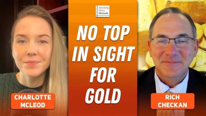 <strong>Morgan Stanley (NYSE:MS) recently recommended that investors consider a 60-20-20 portfolio where 20 percent is allocated to gold. </strong>
Rich Checkan, president and COO of Asset Strategies International, crunches the numbers, explaining what that type of shift could mean for the yellow metal.
He also shares his thoughts on gold and silver’s ongoing price run.
<strong>Securities Disclosure: I, Charlotte McLeod, hold no direct investment interest in any company mentioned in this article.</strong>
This post appeared first on investingnews.com