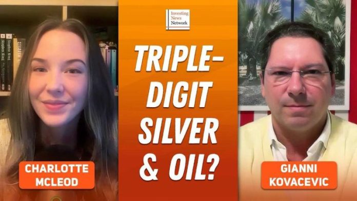<strong>Investor and author Gianni Kovacevic discusses silver’s price pullback, saying that in the long term he sees the white metal reaching triple digits. </strong>
He expects oil prices to reach that level too, but emphasized that he sees lithium as the truly contrarian play for the rest of 2025 and into next year.
<strong><em></em>Securities Disclosure: I, Charlotte McLeod, hold no direct investment interest in any company mentioned in this article.</strong>
This post appeared first on investingnews.com