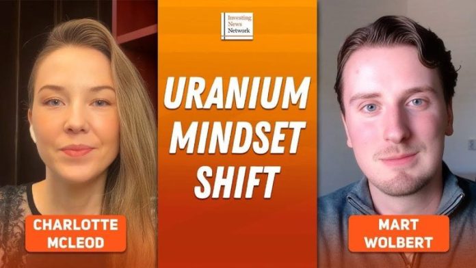 <strong>Mart Wolbert, analyst at Contrarian Codex, is seeing a uranium mindset shift as more investors take stock of the growing supply/demand imbalance in the market. </strong>
He explains how he’s approaching uranium stocks and shares his price outlook.
<strong>Securities Disclosure: I, Charlotte McLeod, hold no direct investment interest in any company mentioned in this article.</strong>
This post appeared first on investingnews.com