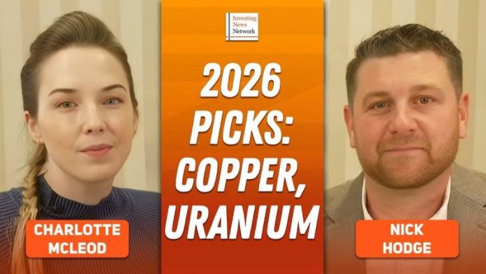 <strong>Nick Hodge, publisher at Digest Publishing, is most bullish on copper and uranium in 2026, but also believes gold and silver prices have further to go despite recent gains.</strong>
‘We are in the middle of a precious metals bull market,’ he said. ‘Silver hasn’t had its day yet, so I think that’s a pretty good indicator that we’ve still got some time to go.’
<strong>Securities Disclosure: I, Charlotte McLeod, hold no direct investment interest in any company mentioned in this article.</strong>
This post appeared first on investingnews.com