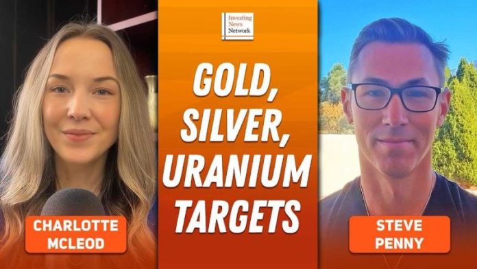 <strong>Steve Penny, founder of SilverChartist.com, explains why he currently has a bullish outlook for gold, silver and platinum, as well as uranium. </strong>
“The reaction to the next deflationary impulse is what I believe ultimately sends silver up towards triple digits, gold up towards north of US$10,000 (per ounce),” he explained.
<strong>Securities Disclosure: I, Charlotte McLeod, hold no direct investment interest in any company mentioned in this article.</strong>
This post appeared first on investingnews.com