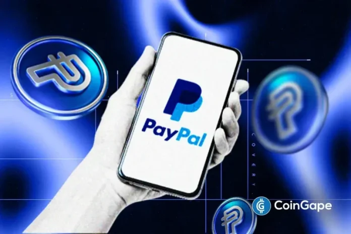 PayPal has invested in Stable, a stablecoin-focused blockchain. The move is the latest step by the payment settlement company in further exploring the digital asset space. The move allows PayPal’s own stablecoin, PayPal USD (PYUSD), to be used on Stable’s network for payments and financial transactions. PayPal Ventures Fuels Stable to Boost PYUSD Adoption According
The post <a href="https://coingape.com/paypal-invests-in-l1-stable-to-expand-pyusds-utility/">Payment Giant PayPal Invests In L1 Stable To Expand PYUSD’s Utility</a> appeared first on <a href="https://coingape.com/">CoinGape</a>.