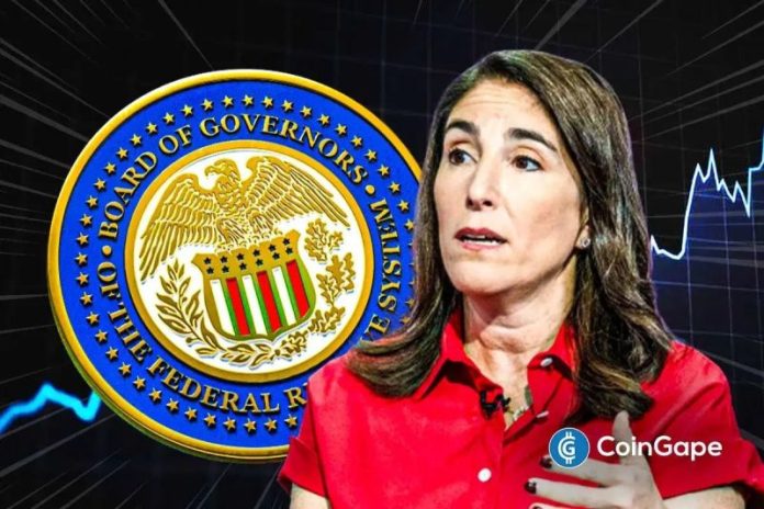 Cleveland Federal Reserve President Beth Hammack has advocated for a restrictive monetary policy amid growing concerns of rising inflation . Her comment comes as Fed officials remain divided on whether they should make a Fed rate cut at the October FOMC meeting, a move that would impact the crypto market. Hammack Raises Inflation Concerns Amid
The post <a href="https://coingape.com/feds-hammack-backs-restrictive-policy-over-fed-rate-cuts/">Fed’s Hammack Backs Restrictive Policy Over Rate Cuts Amid Inflation Concerns</a> appeared first on <a href="https://coingape.com/">CoinGape</a>.