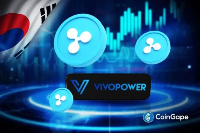 Ripple Labs has given an authorization to VivoPower International to launch a $300 million investment fund. VivoPower will run the fund through a joint venture with the South Korean asset manager, Lean Ventures, increasing institutional access to Ripple’s equity. How Will VivoPower Access Ripple Labs Shares? The investment vehicle will be managed by Lean Ventures
The post <a href="https://coingape.com/ripple-attracts-300m-institutional-bet-via-new-vivopower-fund/">Ripple Attracts $300M Institutional Bet as VivoPower Launches Korean Investment Vehicle</a> appeared first on <a href="https://coingape.com/">CoinGape</a>.