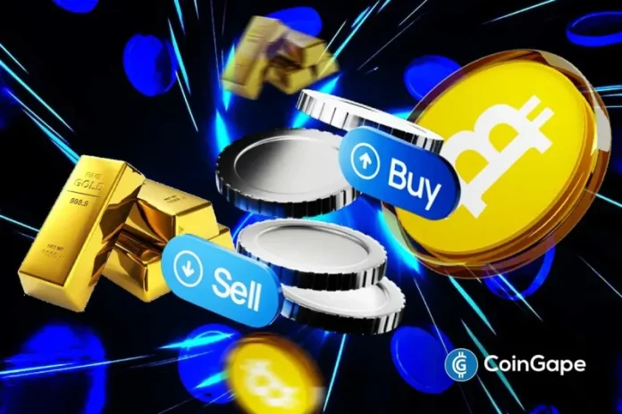 A leading crypto analyst has identified what he calls a “historic opportunity” for investors to shift from gold to Bitcoin (BTC). Joao Wedson, a verified author at CryptoQuant, said bottom signals in the BTC/Gold ratio are flashing strongly. This suggests a potential turning point in the long-term relationship between the two assets. Rare Bitcoin/Gold Bottom
The post <a href="https://coingape.com/sell-gold-buy-bitcoin-expert-flags-major-market-bottom-signal/">‘Sell Gold, Buy Bitcoin’: Expert Flags Major Market Bottom Signal</a> appeared first on <a href="https://coingape.com/">CoinGape</a>.
